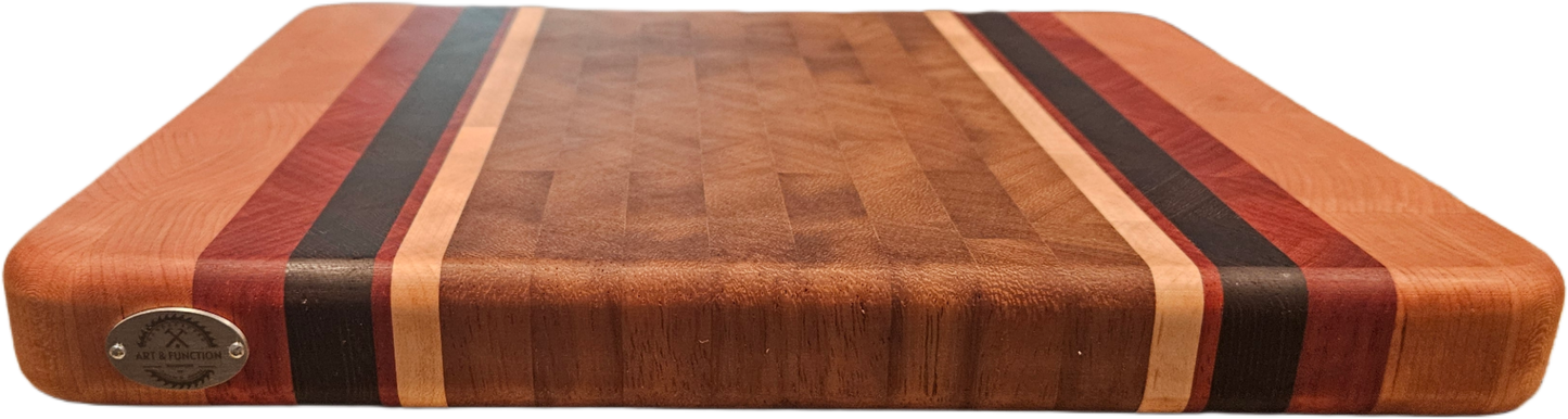 Exotic Wood End Grain Butcher Block