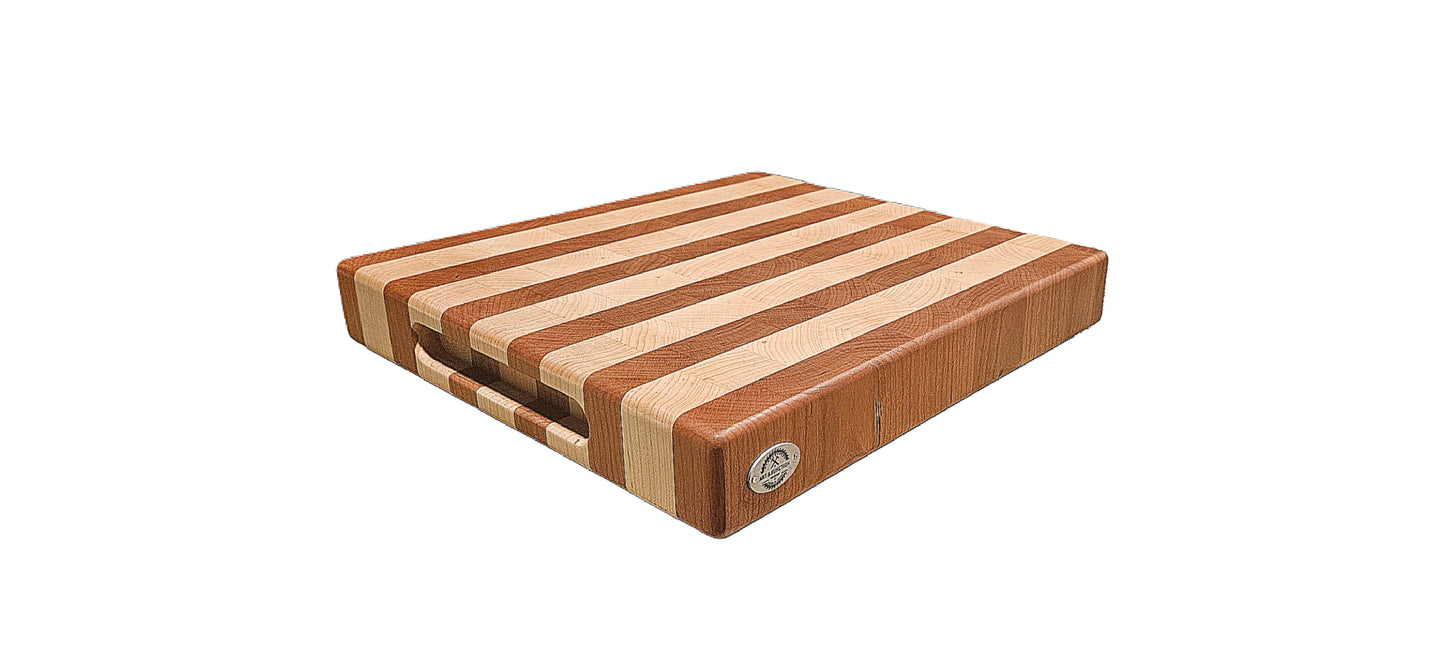Cherry & Hard Maple Butcher Block
