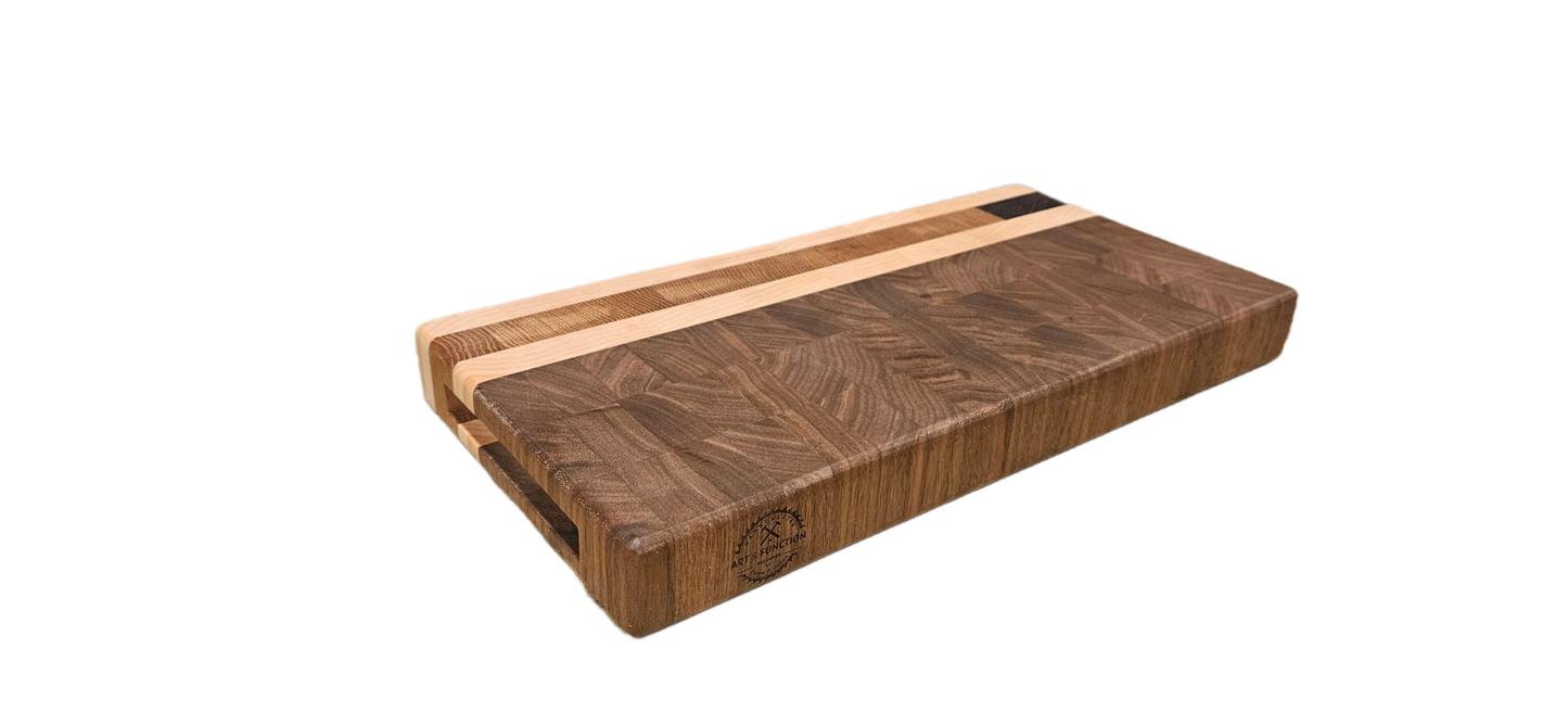 End Grain Walnut Butcher Block