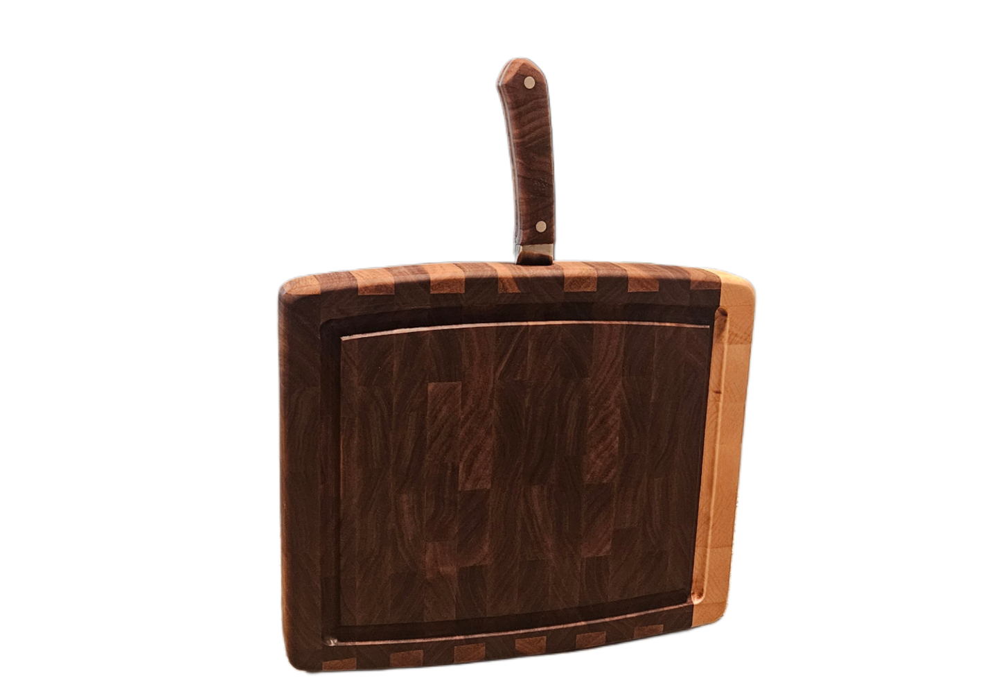 Walnut and Hard Maple Selfish Edition Brisket Buddy