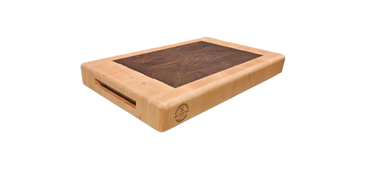 Walnut & Hard Maple Medium Butcher Block