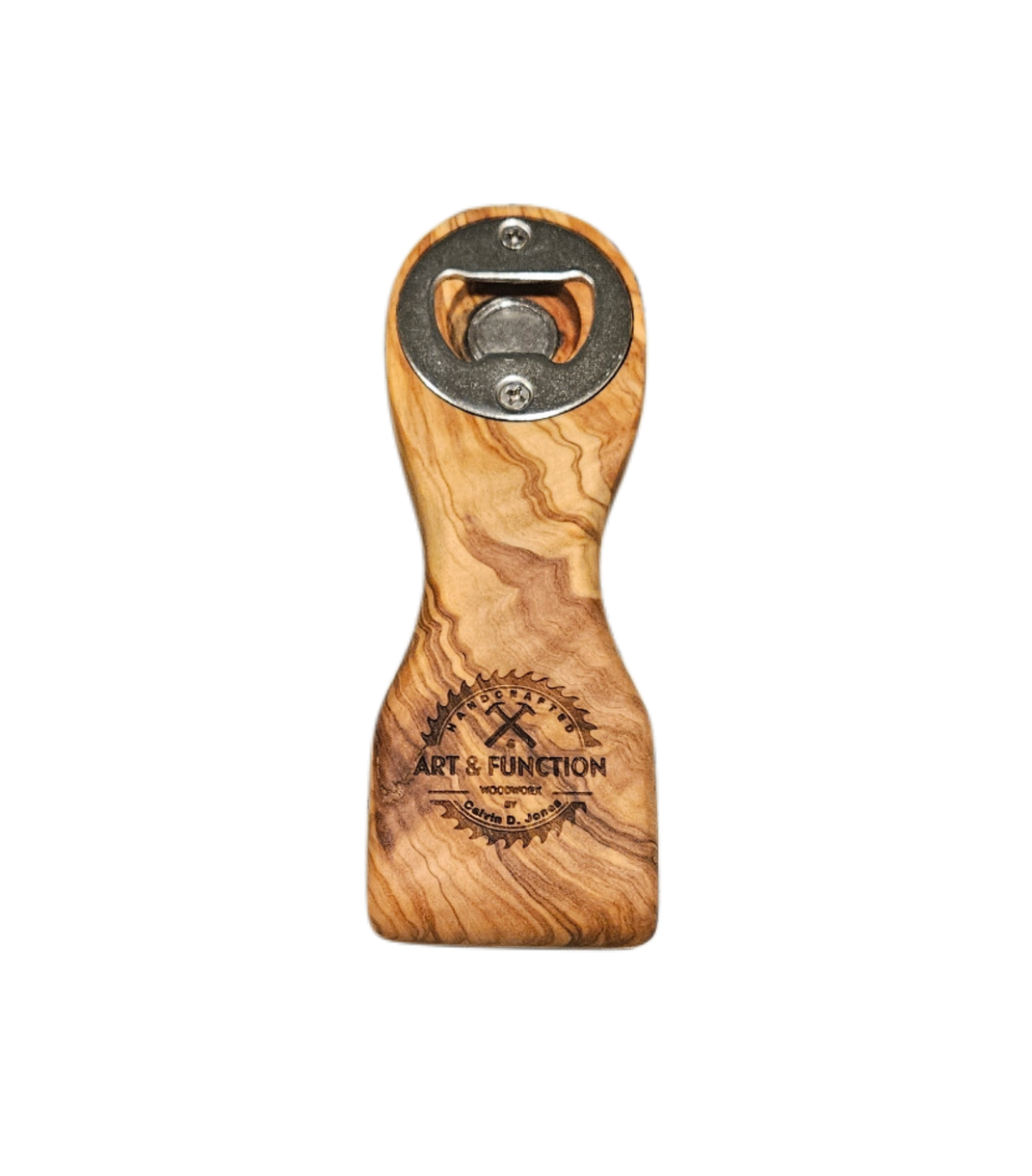 Olive Wood Bottle Opener