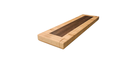Walnut and Hard Maple Butcher Block/ Charcuterie Board