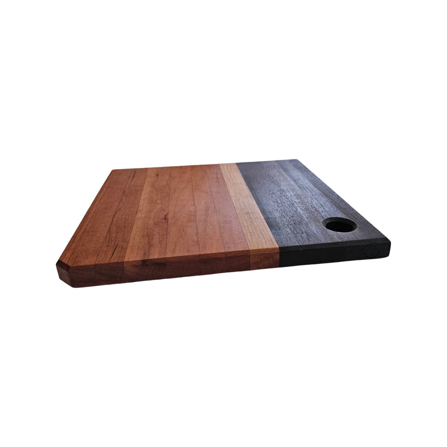 Cherry and Peruvian Walnut Cutting board