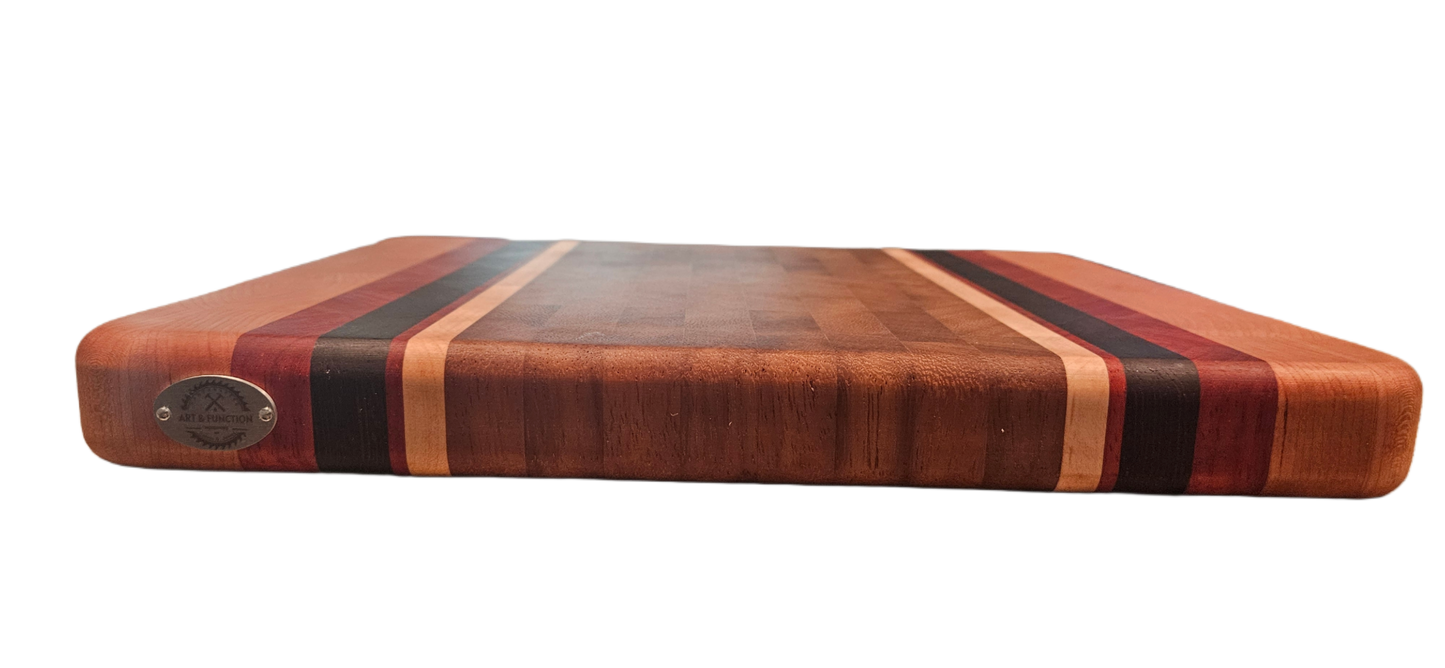 Exotic Wood End Grain Butcher Block