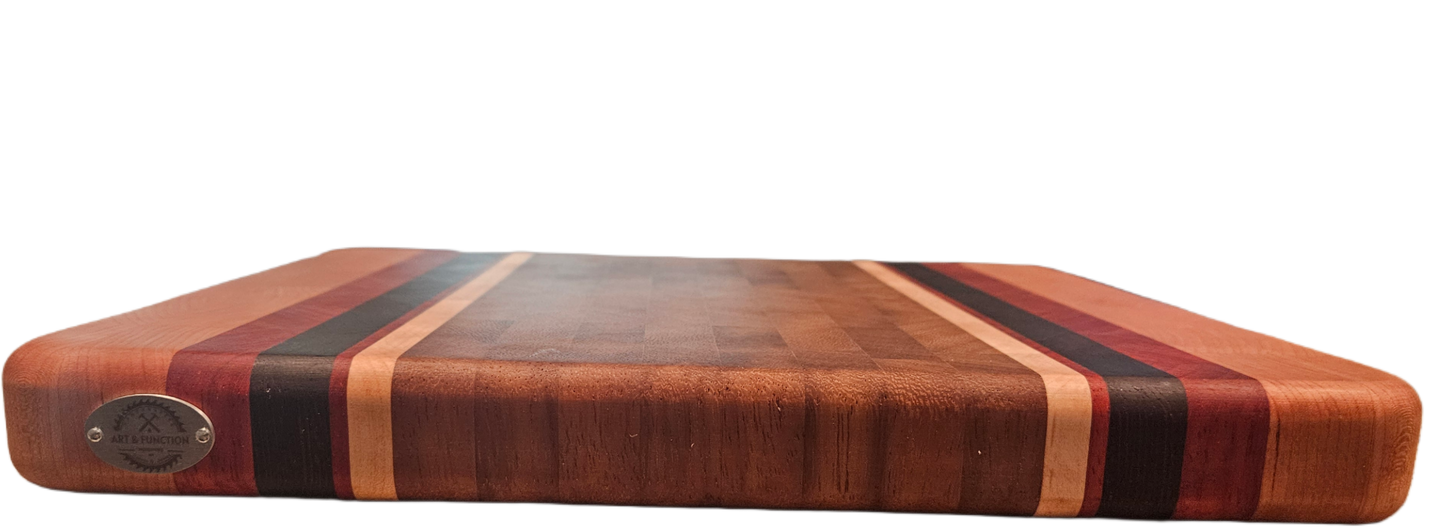 Exotic Wood End Grain Butcher Block