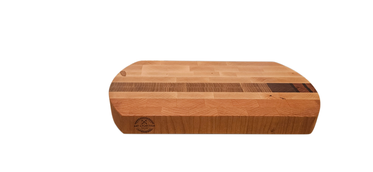 Hard Maple, Cherry, White Oak, Wenge, Red Zebra, & Wenge Butcher Block