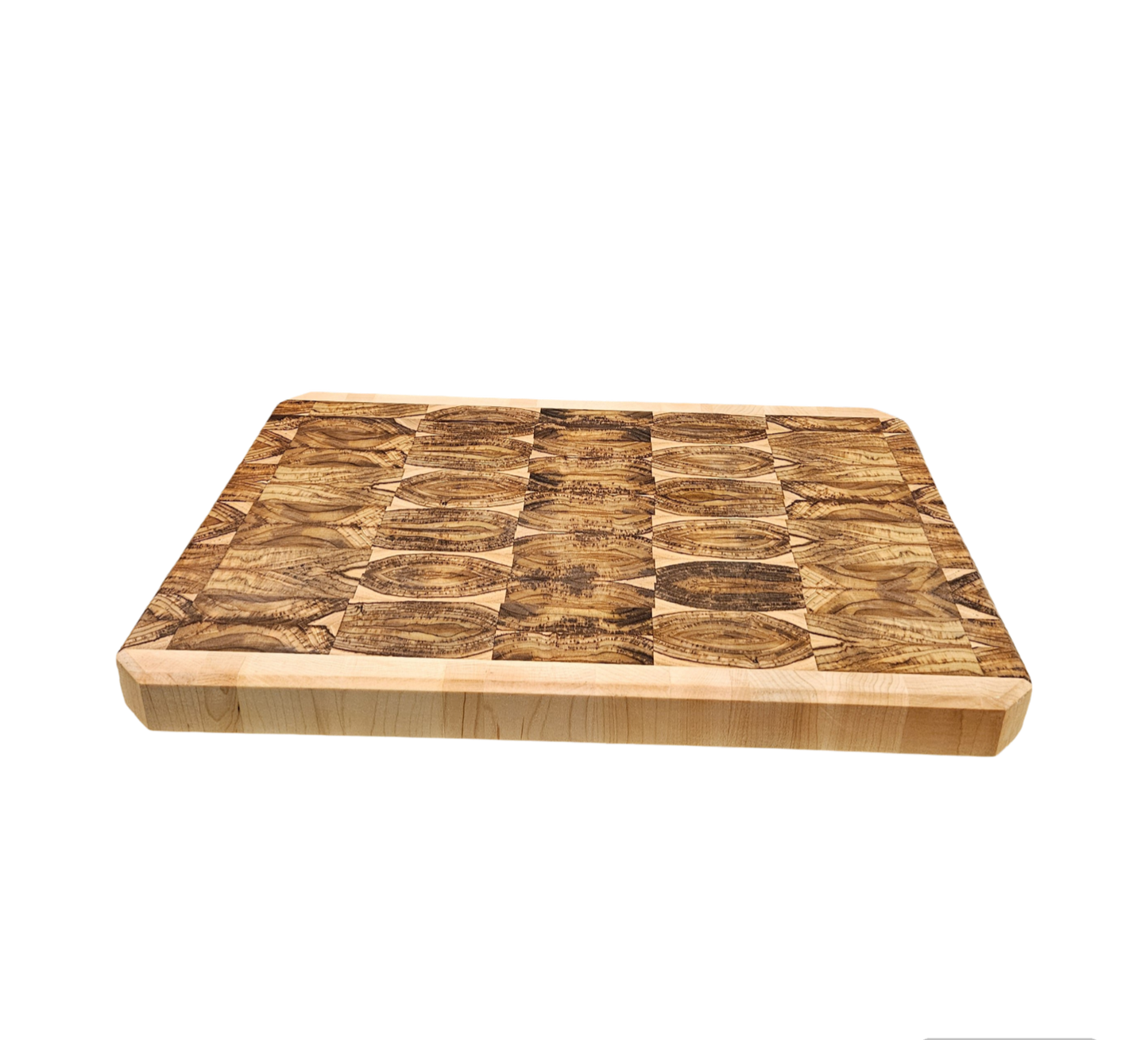 Large Teak and Hard Maple  Butcher Block