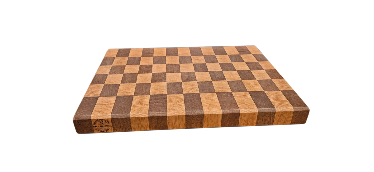 White Oak & Walnut Butcher Block