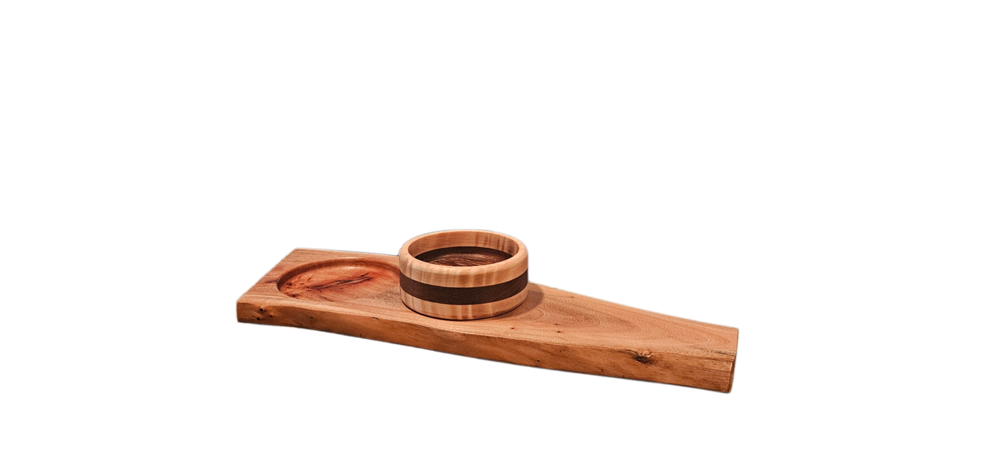 Live Edge Avacado charcuterie board