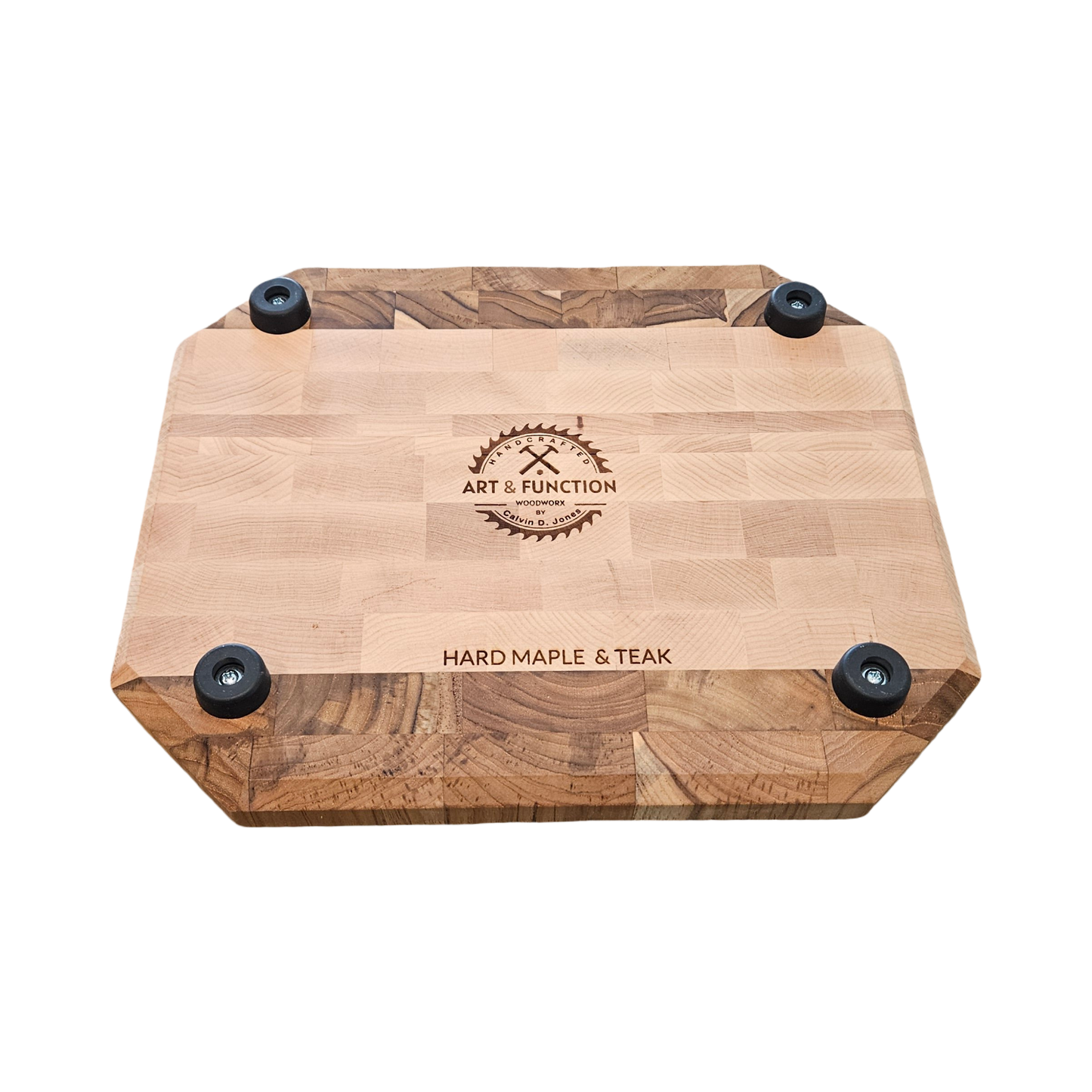 Hard Maple & Walnut Butcher Block