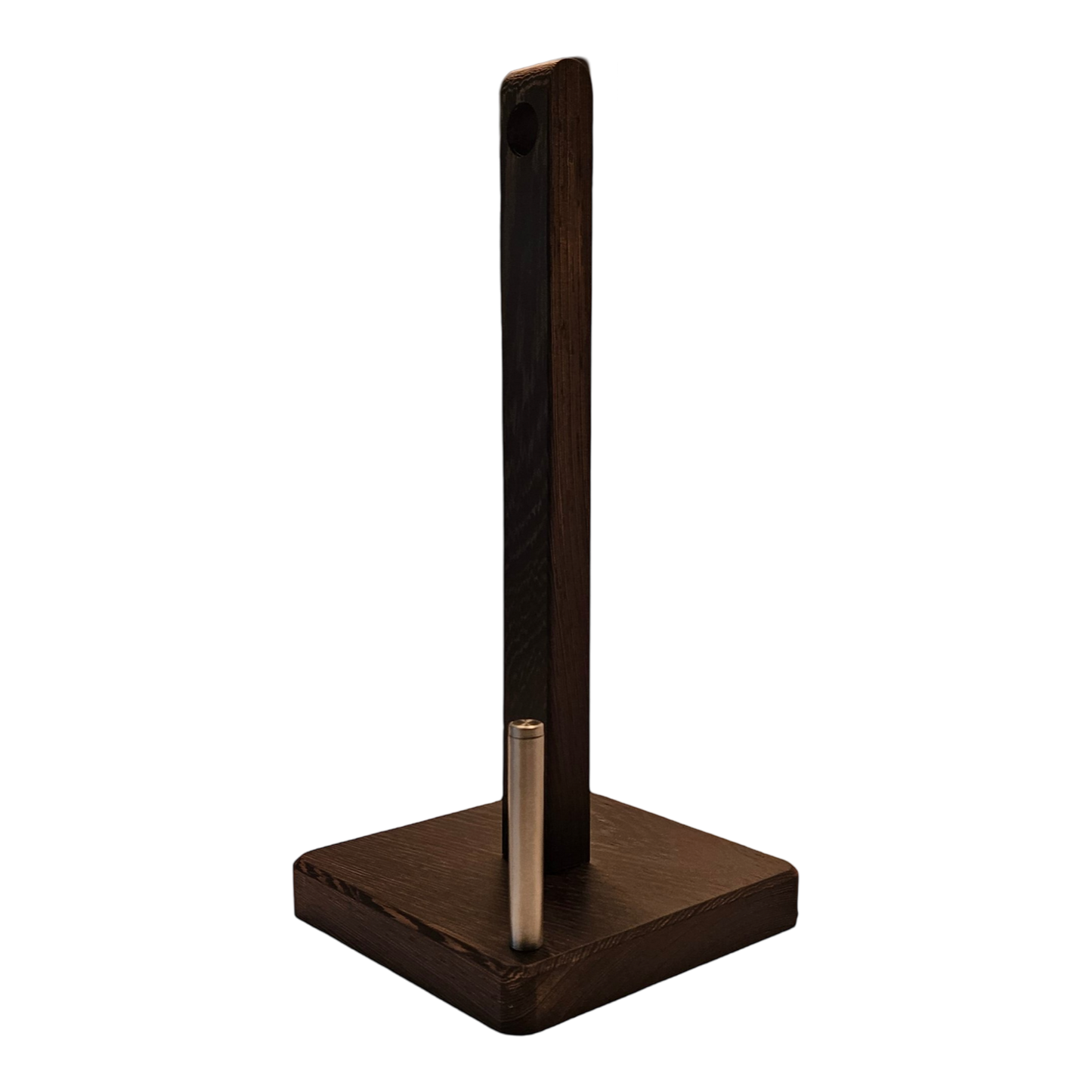 Wenge paper towel holder