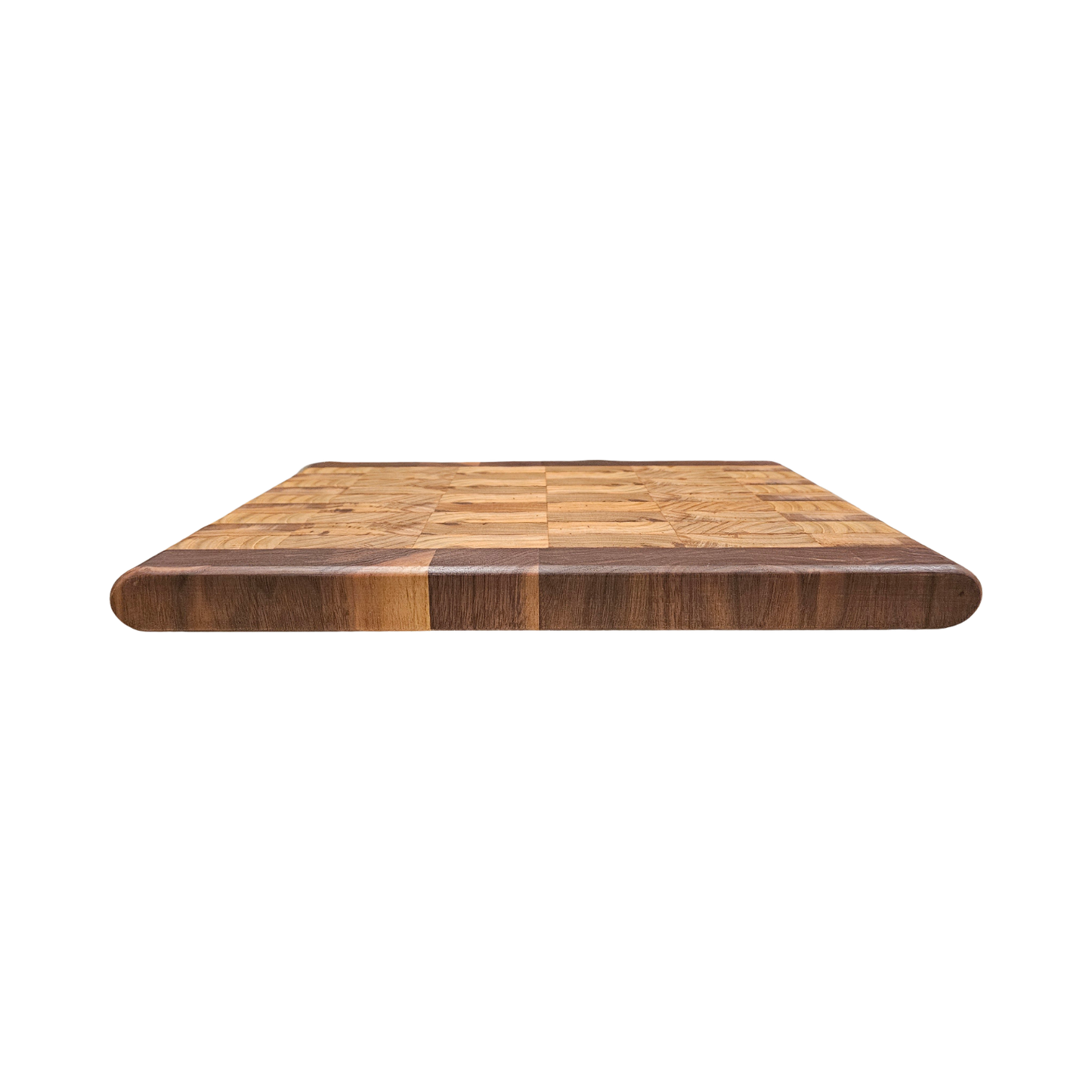 Teak and Walnut Butcher Block