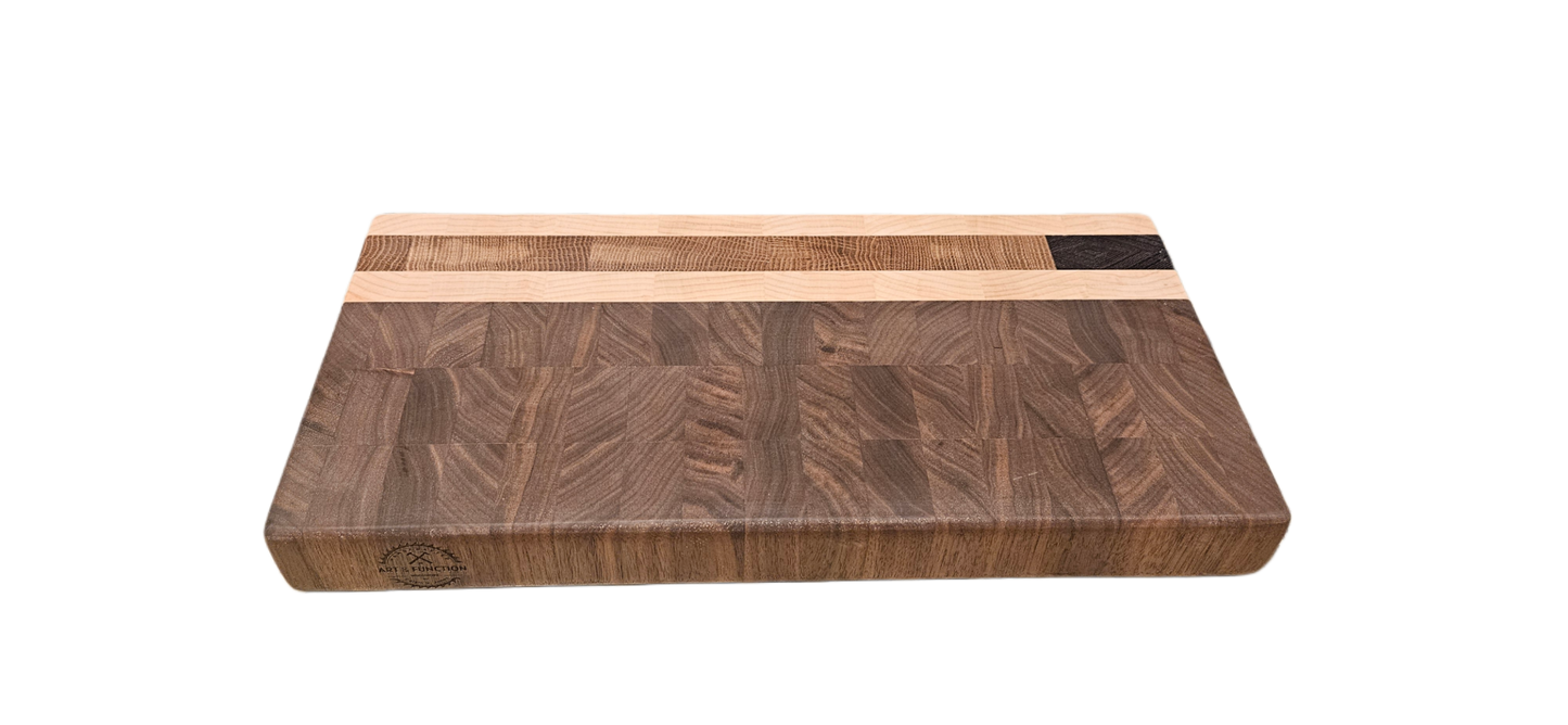 End Grain Walnut Butcher Block