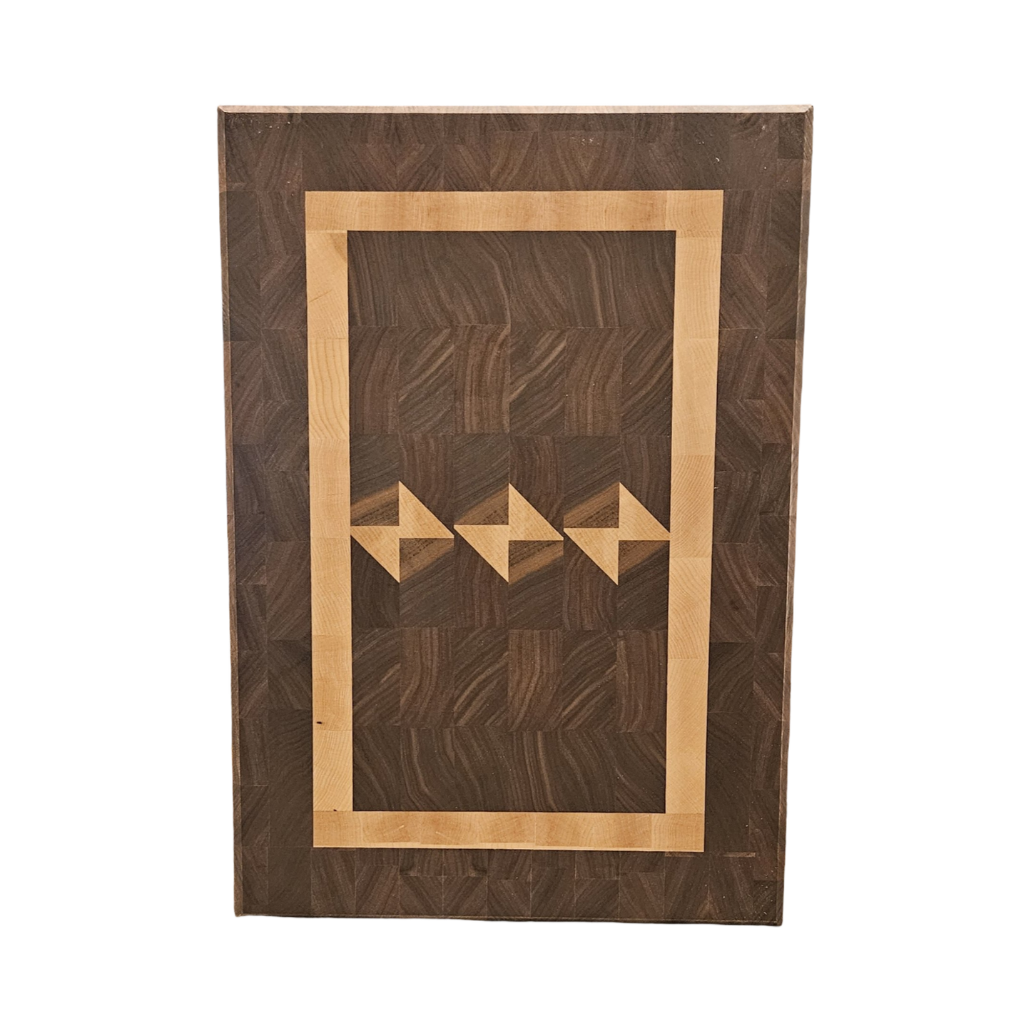 Walnut and Hard Maple end grain cutting board