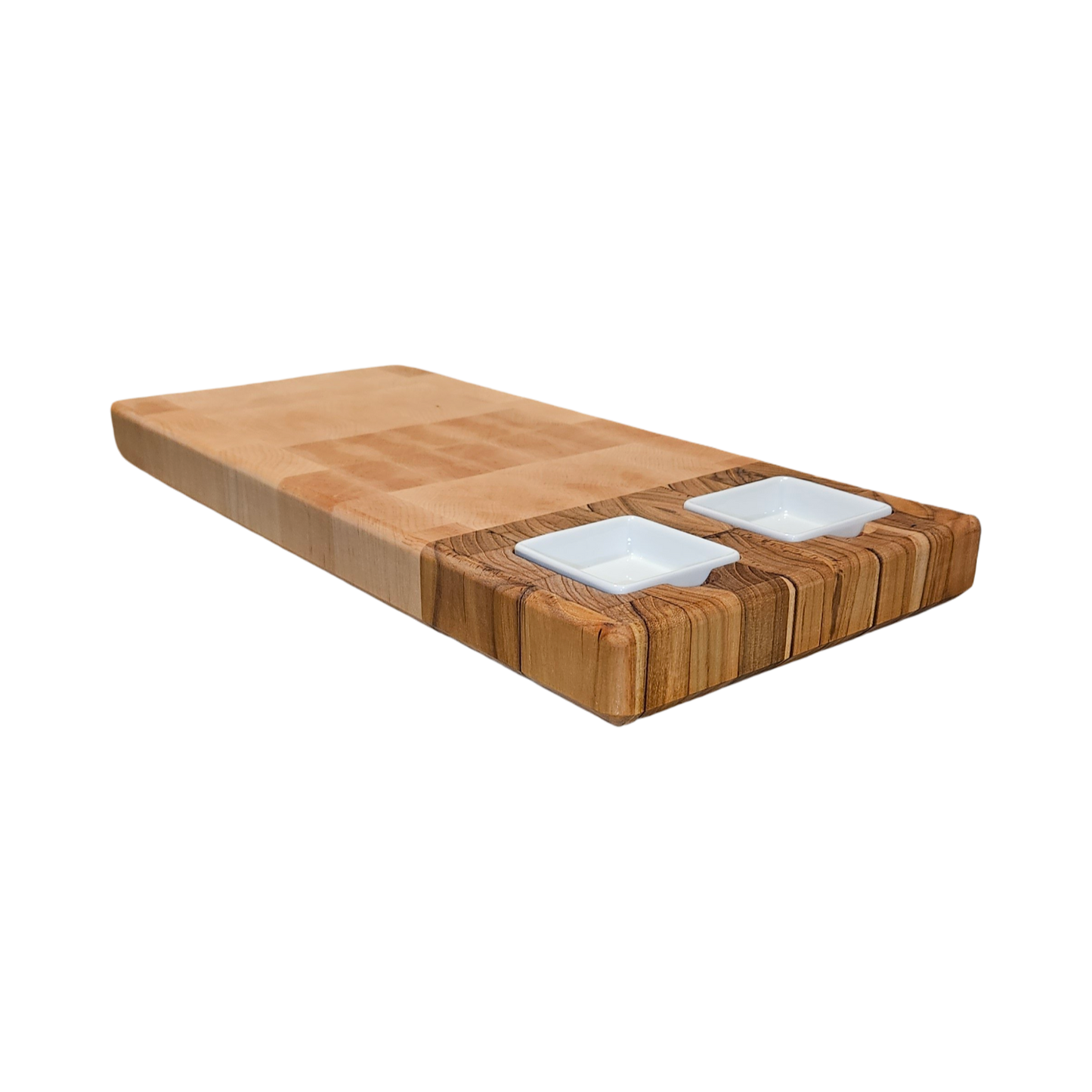 Hard Maple and Teak Charcuterie / Cutting Board