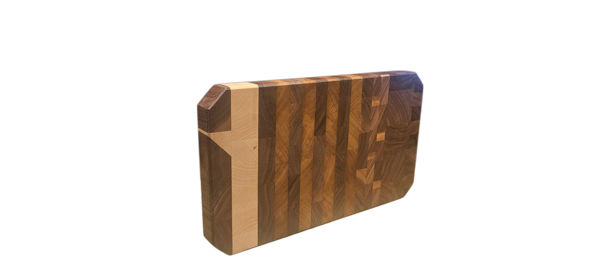 Walnut, Iroko & Hard Maple Butcher Block