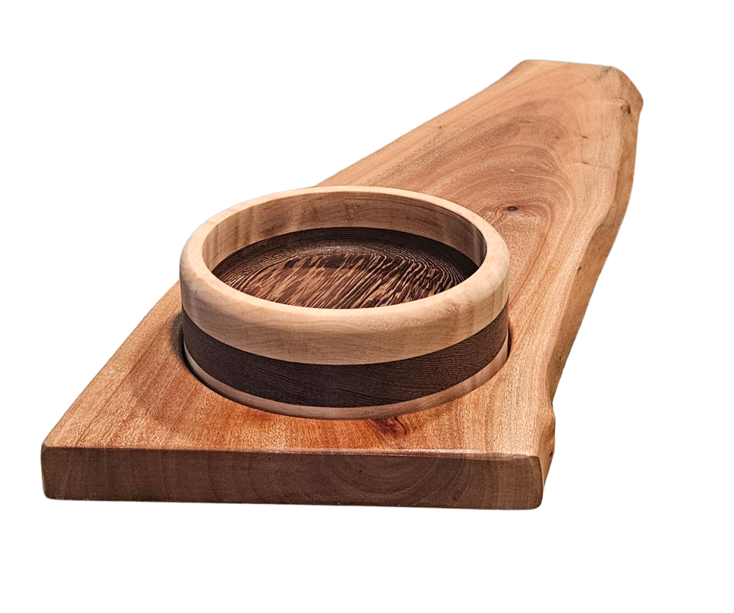 Live Edge Avacado charcuterie board