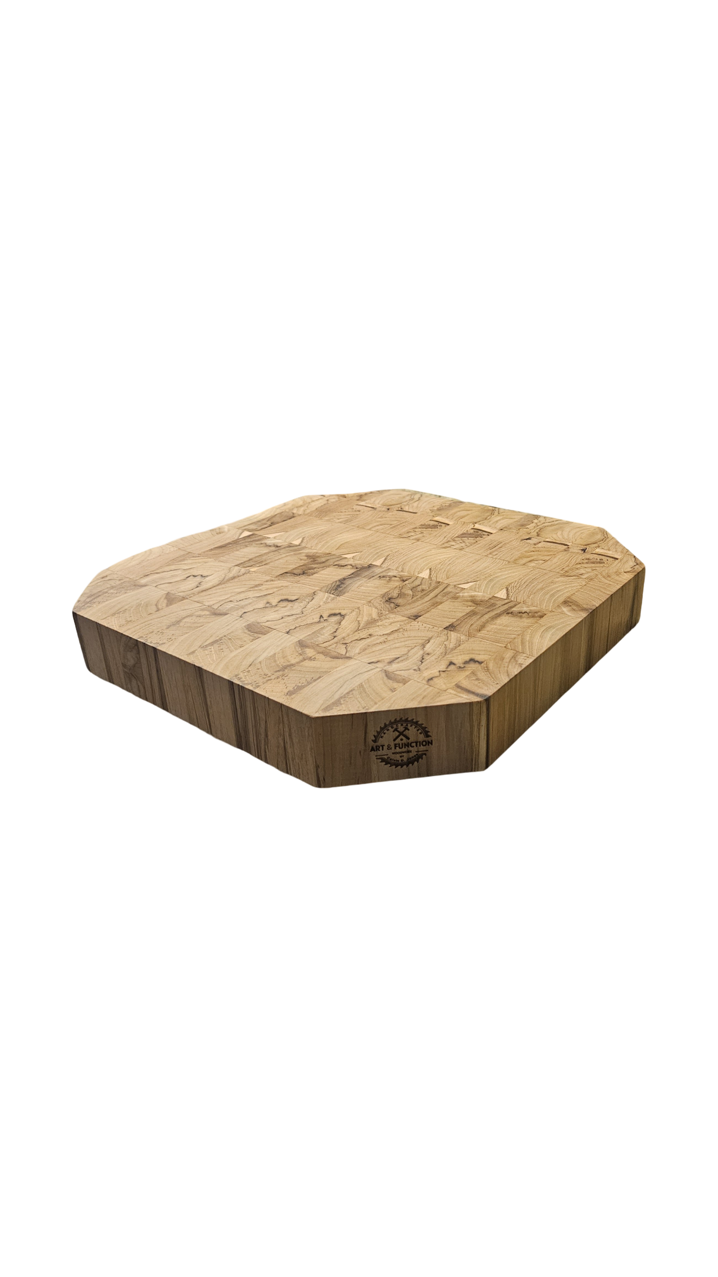 el octágono Butcher Block