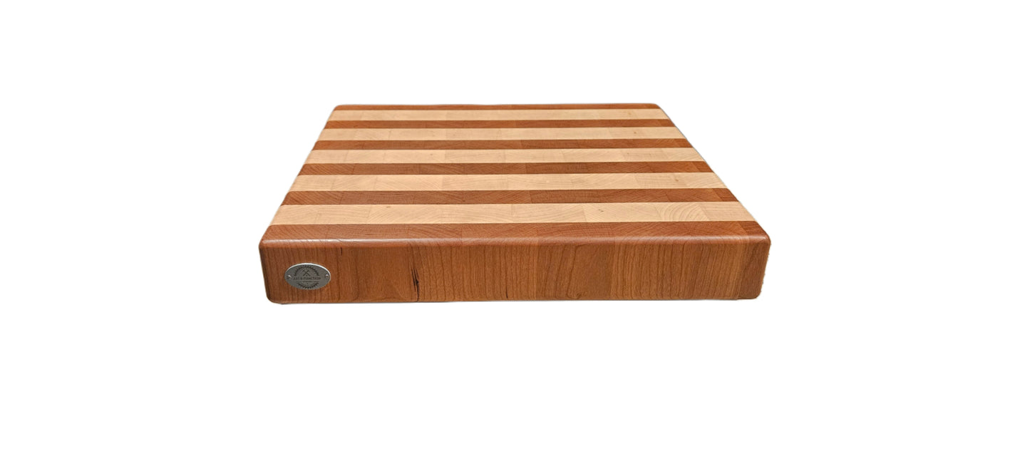 Cherry & Hard Maple Butcher Block