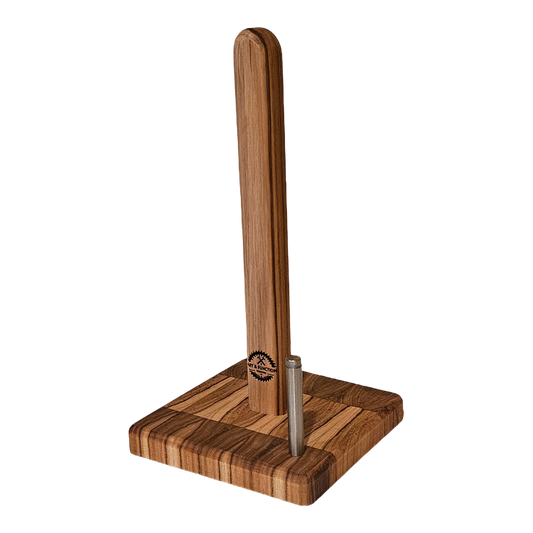 TEAK PAPER TOWEL HOLDER